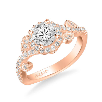 Star Floral Diamond Ring